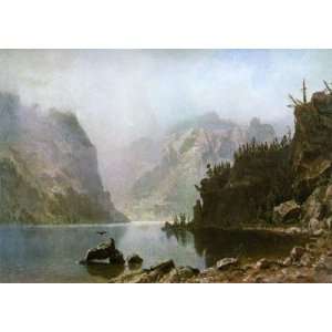   oil paintings   Albert Bierstadt   24 x 16 inches   Western Landscape