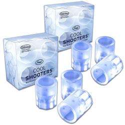 Fred COOL Eight Silicone Chill Shot Glass Mold Shooters   