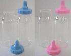   of 12 Fillable Baby Bottles baby shower favor containers/decorations