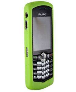 Blackberry Pearl 8100 Lime Green Flexi Skin Case  
