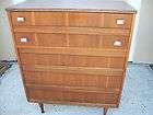   Modern Chest of Drawers Mid century Highboy Eames Era Dresser Fl