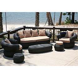 Cali All weather Resin Wicker Patio Furniture Set  