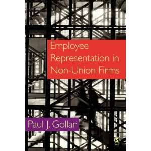 Employee Representation in Non union Firms (9781412903462 