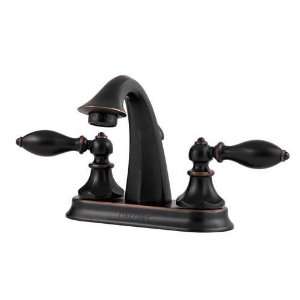 Price Pfister T48 E0BY Catalina 4 Centerset Bathroom Faucet Polished