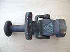 old solid bronze akron fire hose nozzle boat ship fire