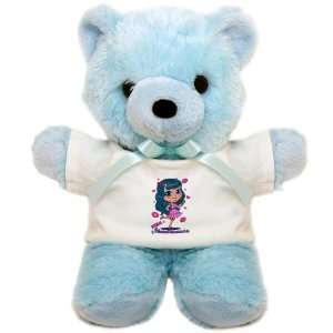  Teddy Bear Blue High Maintenance Girl with Kisses 