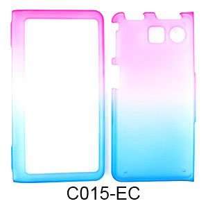  PHONE COVER FOR SANYO INNUENDO 6780 FROST BLUE PINK Cell 