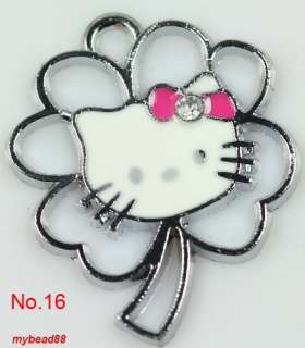 Wholesale 10/20/40 Mixed Cat 19 Style Fashion Jewelry Finding Charm 