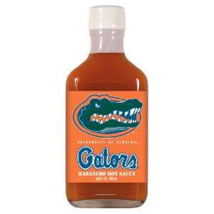  12 Pack FLORIDA Gators Hot Sauce 6.6oz Habenero Flask 