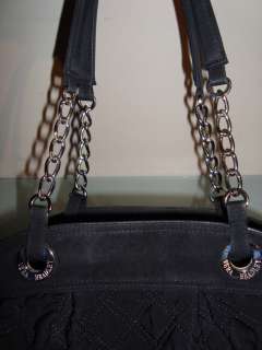 Vera Bradley Chain Link Handbag Purse Black  
