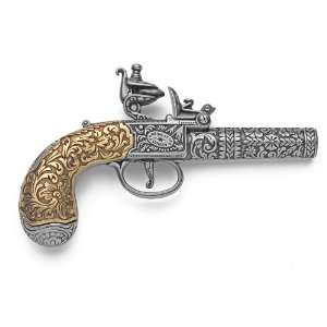  Spanish Made 18th Century English Replica Flintlock Pistol 