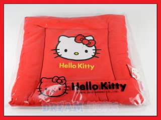 14 Sanrio Hello Kitty Red Square Chair Seat Cushion  
