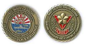 US NAVY JGSDF BEE COURSE Challenge Coin  