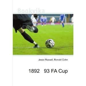  1892 93 FA Cup Ronald Cohn Jesse Russell Books