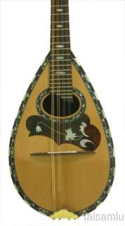Oil Painting Italian Style bowl back Mandolin, Solid Maple BLM138 