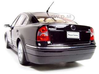 2001 VW PASSAT SEDAN BLACK 118 SCALE DIECAST MODEL  