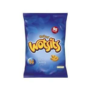 Walkers Wotsits Cheese Snacks 12 Pack x 4  Grocery 