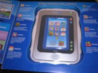   Blue Learning Tablet with 8 apps and 3 V.Coins for more games  