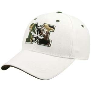   of the World Missouri Tigers White Plume 1 Fit Hat