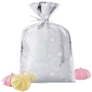  Foil Ins Bag 6X9 8/Pkg Silver/White Dots Everything 