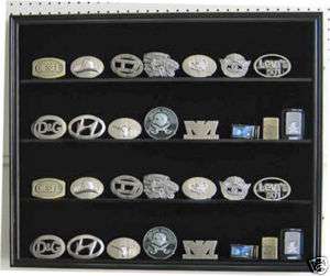Large Belt Buckles Display Case Cabinet  