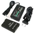   Pack + Home Wall Travel Charger AC Adpater for Sony PSP 2000 3000 Slim