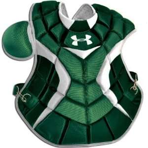  Under Armour Adult Dk Green Pro Chest Protector   Baseball 