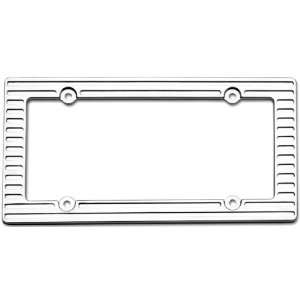  Cruiser Accessories Alloy Chrome License Plate Frame 