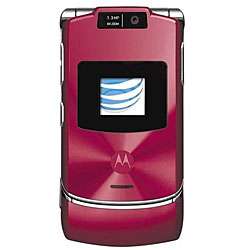 Motorola Razr V3XX Red GSM Unlocked Flip Cell Phone  