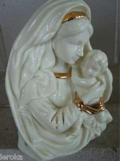 Offered for auction this Lefton Music Madonna and Child with 