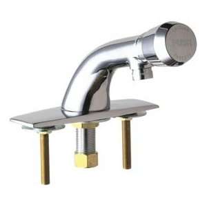   Faucets Deck Mounted 4 Centers Metering Lavatory Faucet Home