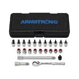  Armstrong 16 119 Eliminator 24pc 1/4 Drive Fractional Hex 