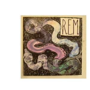  R.E.M. Poster Rem R E M Reckoning