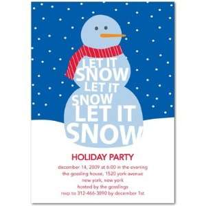   Invitations   Snowman Chic By Robyn Miller