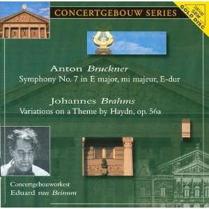   Symphony No 7 & Variations on a Theme A. Bruckner & J. Brahms Music
