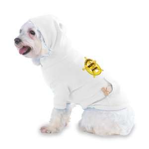   PATROL Hooded T Shirt for Dog or Cat X Small (XS) White