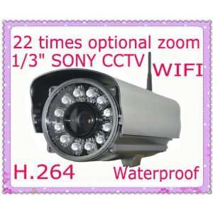  1/3 sony ccd h.264 wifi waterproof ir night vision 100m ip 
