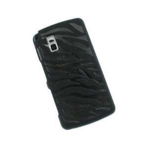  Image Plastic Phone Design Cover Case Black Zebra For LG 