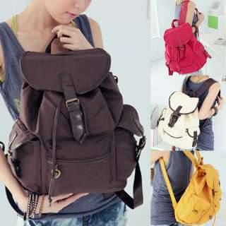   NEW Fashion Cute Canvas Shoulder Bag Backpack 5 Colors SIM GL WHB093