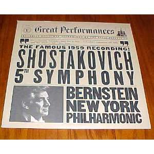   New York Philharmonic Great Performances Record Vinyl Album Music