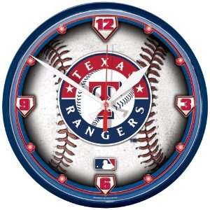 MLB Texas Rangers Clock Logo 