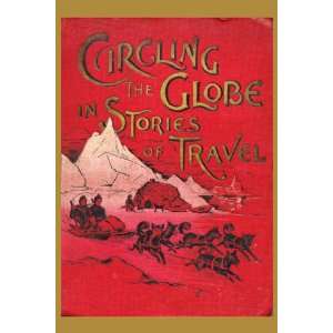   the Globe in Stories of Travel 12x18 Giclee on canvas