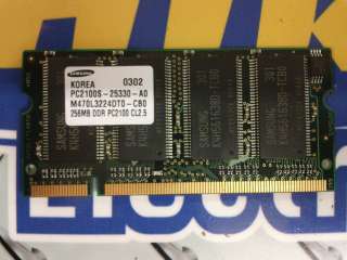 Samsung PC2100S 25330 A0 128MB PC2100 CL2.5 DDR  