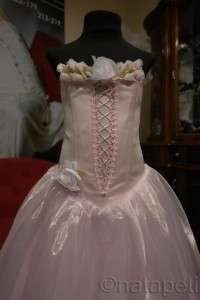 FLOWER GIRL PAGEANT PARTY PRINCESS DRESS 3086 LIGHT PINK SIZE 6 8 