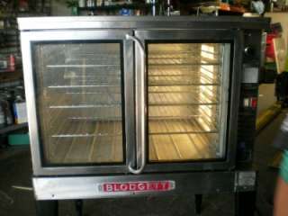 BLODGETT EF 111 Electric Full Size Convection Oven w. Stand 208/220V 3 