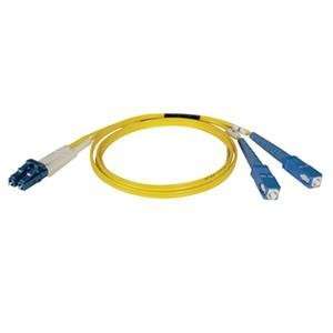 Tripp Lite, 3M Duplex LC/SC 8.3/125 Fiber (Catalog Category Cables 