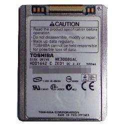 Toshiba HDD1642 ZIF 5.0mm 30GB Mini HDD  