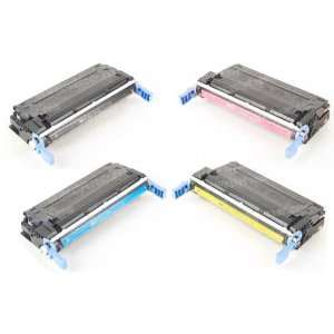  HP Color LaserJet 4650n   Toner Cartridges (Black, Cyan 