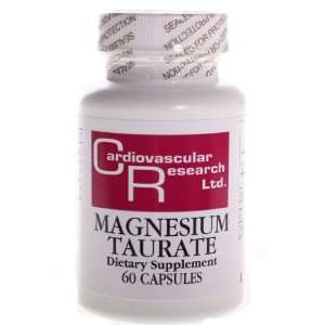  Ecological Formulas, Magnesium Taurate 60 capsules Health 