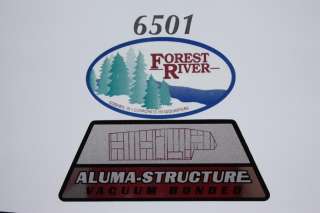 2012 FOREST RIVER V CROSS VIBE 6501 TRAVEL TRAILER BRAND NEW  